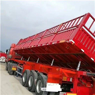 Side Dump Semi Trailers